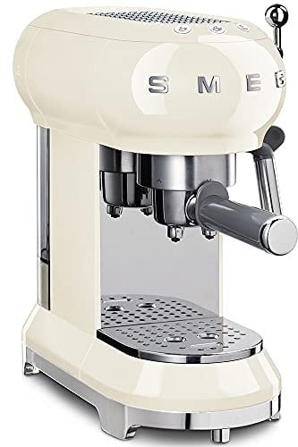 Smeg ECF01CREU Coffe Machine ECF01CREU-cream, Cream