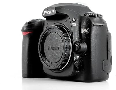 Nikon D50 SLR-Digitalkamera (6 Megapixel) Gehäuse schwarz