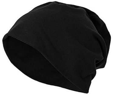 Build Your Brand Jersey Beanie, One Size, Charcoal (Heather)
