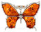 Ring Bernstein Amber Silber 925 Schmetterling