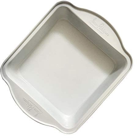 Eco-Cook Non-Stick Ceramic Square Cake Pan - 27cm | Naturally Stain & Scratch Resistant with Ergonomic Handles from Jean Patrique