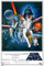 Star Wars - Orange Sword of Darth Vader - Filmposter Kino Movie Science Fiction Sci Fi - Grösse 61x91,5 cm + Wechselrahmen, Shinsuke® Maxi MDF Silber, Acryl-Scheibe