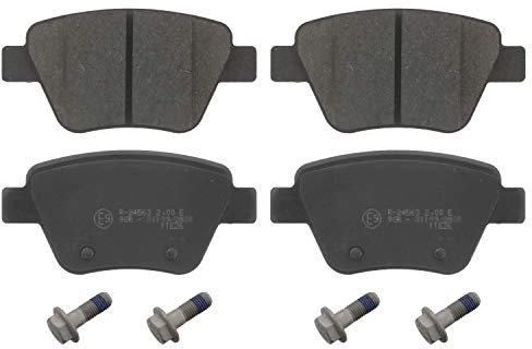 febi bilstein 16797 Bremsbelagsatz mit Schrauben, 1 Stück