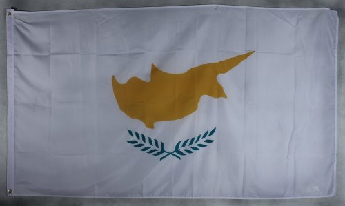 Flagge Fahne Zypern 90x60 cm wetterfest und lichtecht für innen und aussen