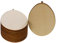 Sperrholz 10er Set Osterschmuck Ostereier Baum/Strauchbehang - 2 Größen wählbar, Größe:10er Set - 9,5cm hoch