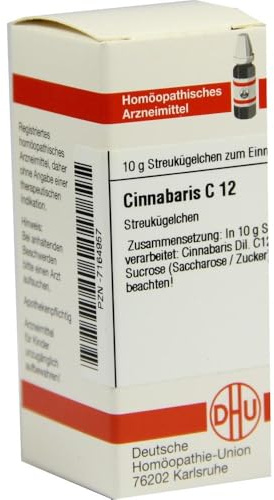 CINNABARIS C 12 Globuli 10 g
