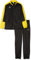 Erima Herren Toronto 2.0 Polyesteranzug, schwarz/Gelb, S