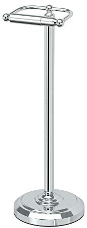 Gatco 1436C Designer II Pedestal Paper Holder, Chrome