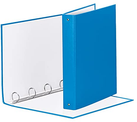 ESSELTE MEETING raccoglitore ad anelli 4-30-Tondo - f.to 22 x 30 cm - Blu VIVIDA - 395792910