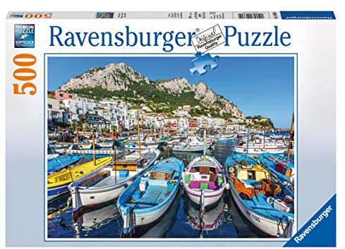 Ravensburger 14660 Colourful Marina Puzzle 500pc,Adult Puzzles