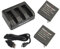 Newmowa AZ16-1 Batería de Repuesto (2-Pack) y Kit de Cargador para USB portátil para Xiaomi YI AZ16-1,AZ16-2 y Xiaomi Yi 4K,Yi 4K+,Yi Lite,YI 360 VR Action Camera