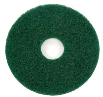 Oreck Commercial 437.056 Cleaning Orbiter Pad, 12 Diameter, For 550MC Orbiter Floor Machine, Green