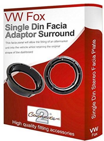 Connects2 Speaker Adaptor Rings for FRONT DOOR 17 cm/6.5 , for VW Fox