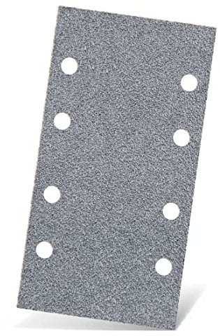 MENZER Platinum Klett-Schleifblätter, 180 x 93 mm, 8-Loch, f. Schwingschleifer, Halbedelkorund (50 Stk.) K180