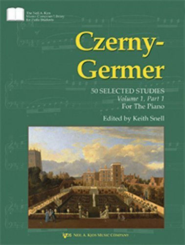 GP445 - Czerny-Germer 50 Selected Studies Volume 1 Part 1 For The Piano by Keith Snell (2014-01-16)