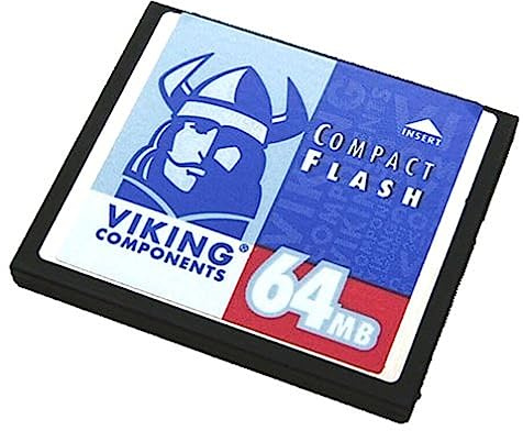 Viking CF64M 64MB COMPACT FLASH 0.0625 GB CompactFlash Memory Card 0.0625 GB CompactFlash 3.7MB/s