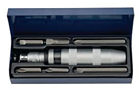 PROMAT 828191 Schlagschraubersatz 5tlg. 1,3 cm (0,5 Zoll = 1/2 Zoll) i.Stahlkassette PROMAT