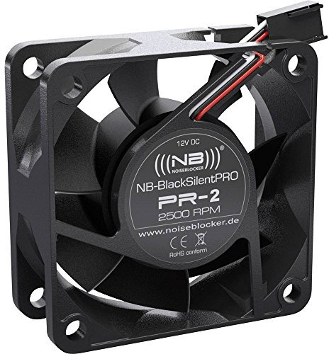Noise Blocker PR-2 BlackSilentPro Fan (60 x 60 x 25 mm)