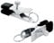 Bondage Nippelklammern ohne Kette Nippel Klammern einstellbar mit Ring für Gewichte Nippel Klammern Nippelklemmen zum behängen Brustklammern