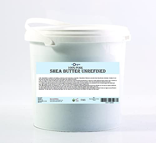 Mystic Moments Shea Butter Unraffiniert - 100% rein und natürlich - 5Kg