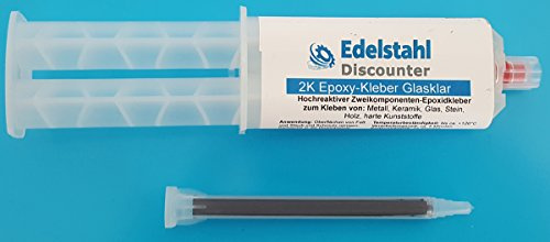 2 Komponenten Klebstoff für Edelstahlgeländer Steckfittinge (S049800)