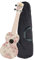 Classic Cantabile BeachBuddy Desert Rose Sopran Ukulele aus ABS Material mit Tasche (Uke, Hawaii Gitarre, PVC Kunststoff, Outdoor & Strand tauglich inkl. Tasche) leichtgängige Gitarren-Mechaniken