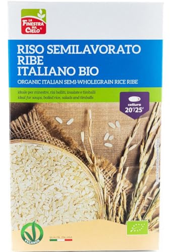 La finestra sul cielo, Riso semilavorato lungo italiano bio, 1kg