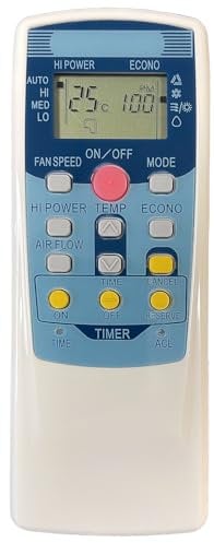 Wellclima Telecomando Condizionatore RMA502A001 - RKT502A420 Compatibile con Mitsubishi Heavy Industries | Adatto a serie RKT502A*** - RMA502A*** - KT3L005 per Climatizzatori, Pronto all’uso
