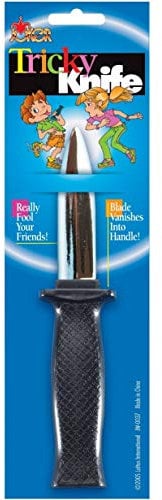 Loftus International 099996004307 [' Retractable Dagger Economy Novelty Disappearing Knife, Black, One Size