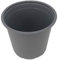 Nutley's 17cm 2 Litre Grey Round Plastic Plant Pot (Pack of 50)