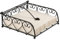 Ambiente Metall Serviettenhalter Heart Herz Schwarz - Black Für Servietten ca. 33 x 33 cm - Hochzeit - Ideal Als Geschenk