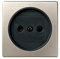 Simon - 82040-34 tapa enchufe bipolar+seguridad s-82 cava mate Ref. 6558234230
