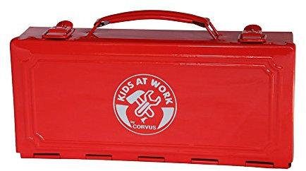 Corvus Werkzeugbox aus Metall, 1 Stück, rot, A600147