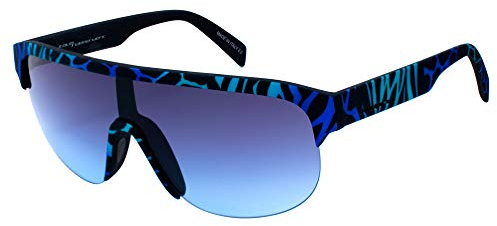 Italia Independent Men’s 0911-ZEF-022 Sunglasses, Blue (Azul), 135