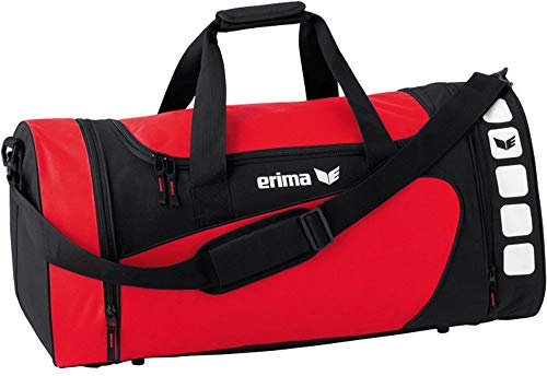 Erima Sporttasche Club 5 Sporttasche Rot/Schwarz M