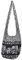 PANASIAM Schultertasche 'Elefant', Schwarz, M