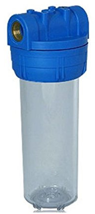 Planet-Aqua 1 x Filtergehäuse 10 mit 3/4 Wasseranschluß/Innengewinde als Wasser Vorfilter Gehäuse und Wasserfilter Anlage Umkehr Osmose Filter Hauswasserwerk Brunnenwasser Pool