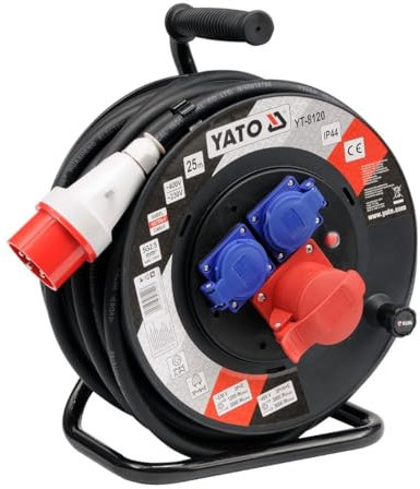YATO YT-8120 Kabelaufroller 25m 11.5kg
