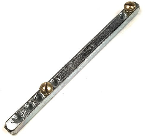Drilled and Tapped Door Handle Spindle with Screws 121mm