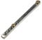 Drilled and Tapped Door Handle Spindle with Screws 121mm