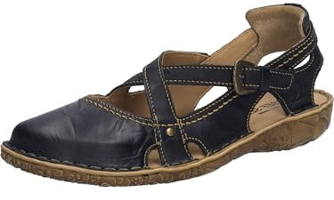 Josef Seibel Rosalie 13, Sandales Bout fermé Femme Noir (Schwarz) 38 EU