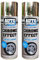 2 x Auto Extreme Professional Chrome Effect Spray Perfect Finish Petrol Resistance 400ml