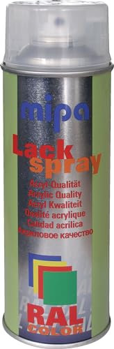 Mipa – Lack Spray Farbe Acryl RAL Farbe RAL1023 Traffic 400 ml – Gelb