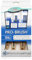 Axus Decor Pro Paint Brushes (blue) Set Of 3-1, 1.5, 2mm - Paint Brush Set For Synthetic Filaments, Beavertail Handles, Rust-resistant Stainless Steel, Compatible With Brushmate Vapour Boxes