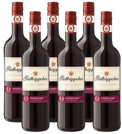 Rotkäppchen Qualitätswein Dornfelder halbtrocken (6 x 0.75 l)