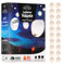 SKYLANTERN® 20x Lanterne Volante Chinoise 100% Biodégradable Blanche – Lot de 20 Lampions en Papier Écologiques 100x60 cm – Idéal Pour Mariage, Fêtes, Nouvel An Chinois 2025, Noël, Anniversaires