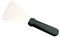 Jantex Stainless Steel Griddle Scraper, Black, Plastic Handle with 10 cm/5 inch Rigid Stainless Steel Blade, Hotplate Scraper, D394