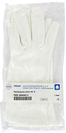 Handschuhe Zwirn Größe 9
