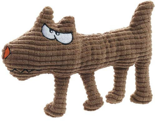 HUNTER Barry Hundespielzeug, Kuscheln, Spielen, Comic-Look, 7 cm, Wolf