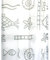 NEPTUN Duschvorhang Textil 180 x 200 cm weiß/silber grau Muscheln waschbar